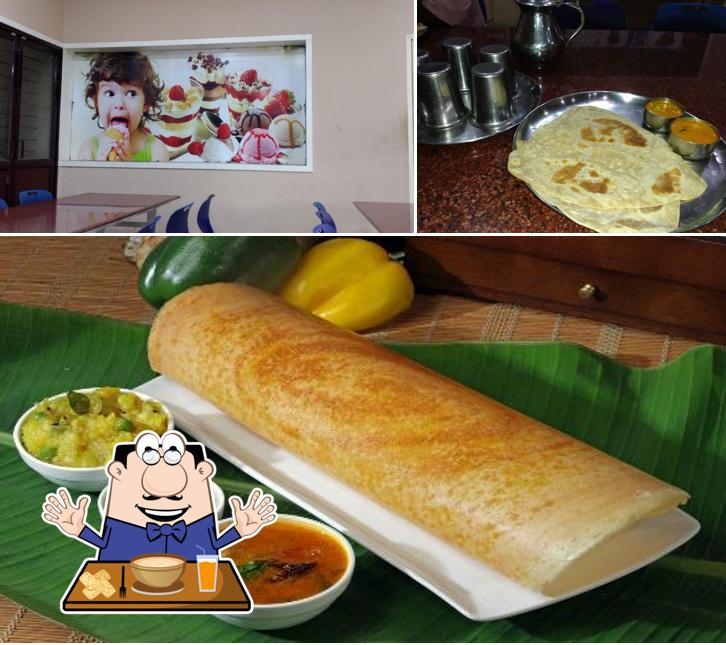 Food at Sree Saravana Bhavan pure veg and non veg