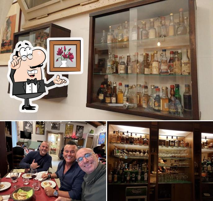 Siediti a un tavolo di Trattoria Bar Del Prete