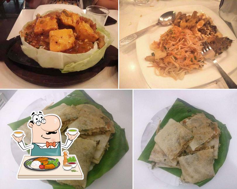 Food at Veg Sizzel's