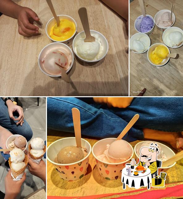 Ice cream at Naturals Ice Cream