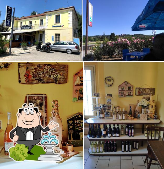 Caffè della Stazione se distingue por su exterior y bebida