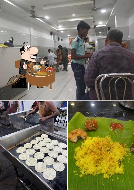 The restaurant's food and interior