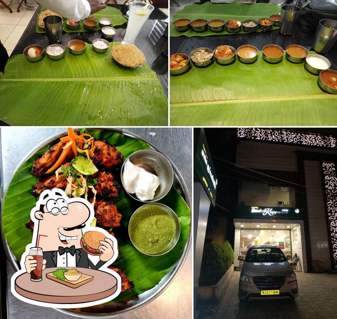 Order a burger at Junior Kuppanna Hosur