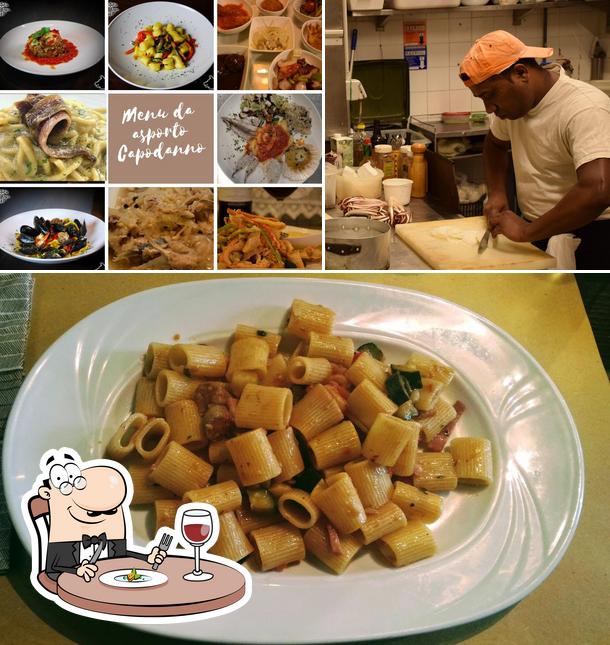 Cibo al Osteria del Lupo Nero