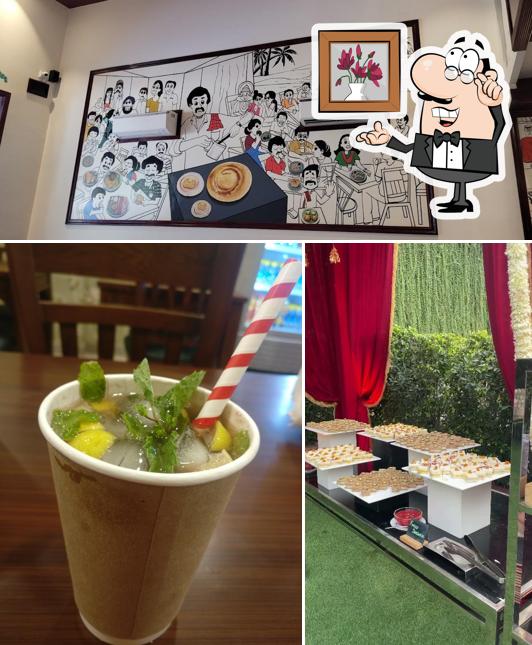 The photo of Shree Maheshwaram Restaurant {South Indian, Coastal, Chinese}’s interior and alcohol