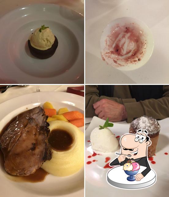 Zum weissen Kreuz offre un'ampia gamma di dessert