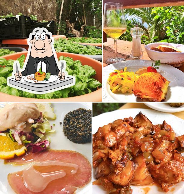 Platti al Ristorante Monte San Giuliano