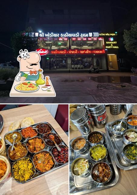 Among different things one can find food and exterior at Shree Khodiyar Kathyawadi Dhaba