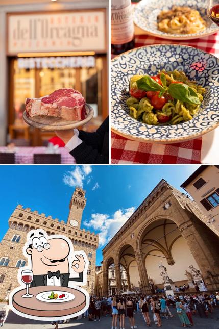 Platti al Osteria dell'Orcagna