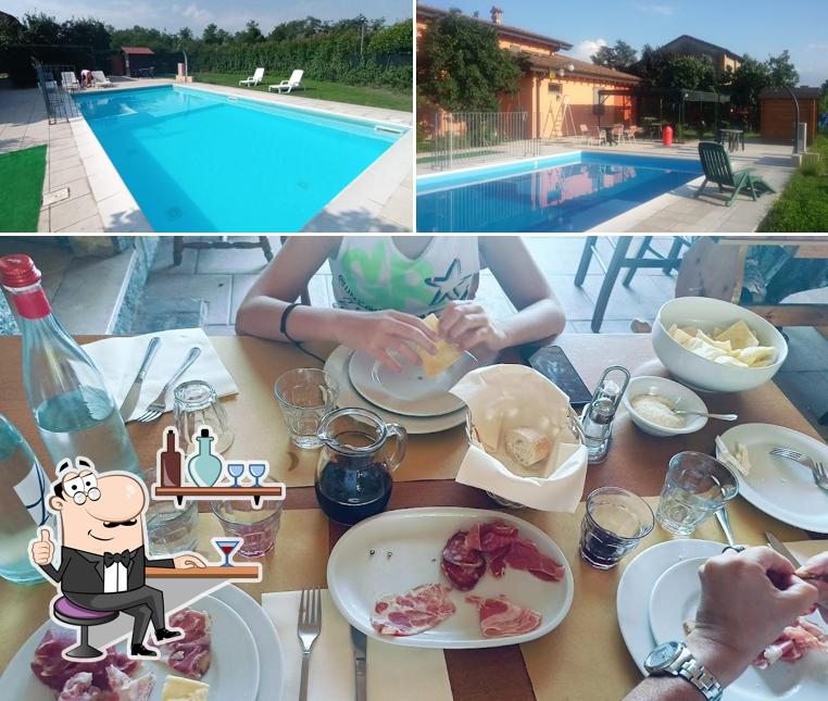 Gli interni di Agriturismo la foce del trebbia aperto su prenotazione