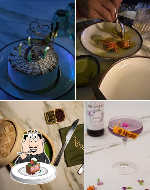 Chocolate cake at Neobaa - Sky Bar