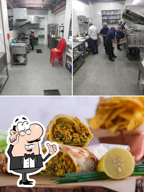 The photo of Boyfriend Cooks’s interior and food