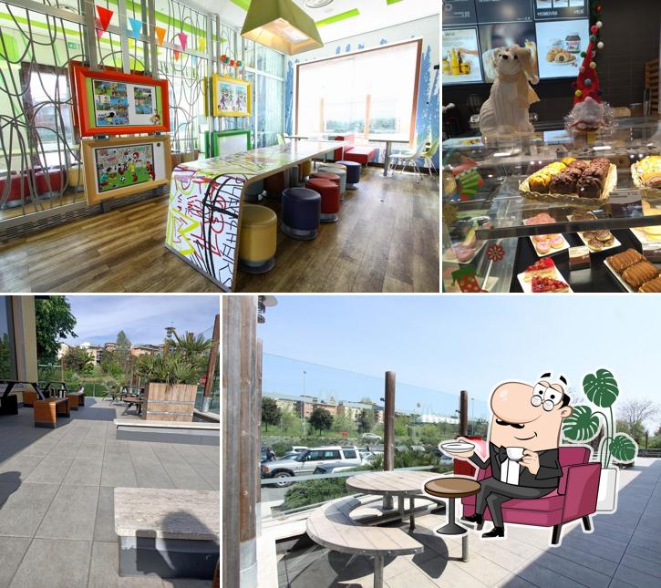 Dai un'occhiata agli interni di McDonald's Roma Palaia