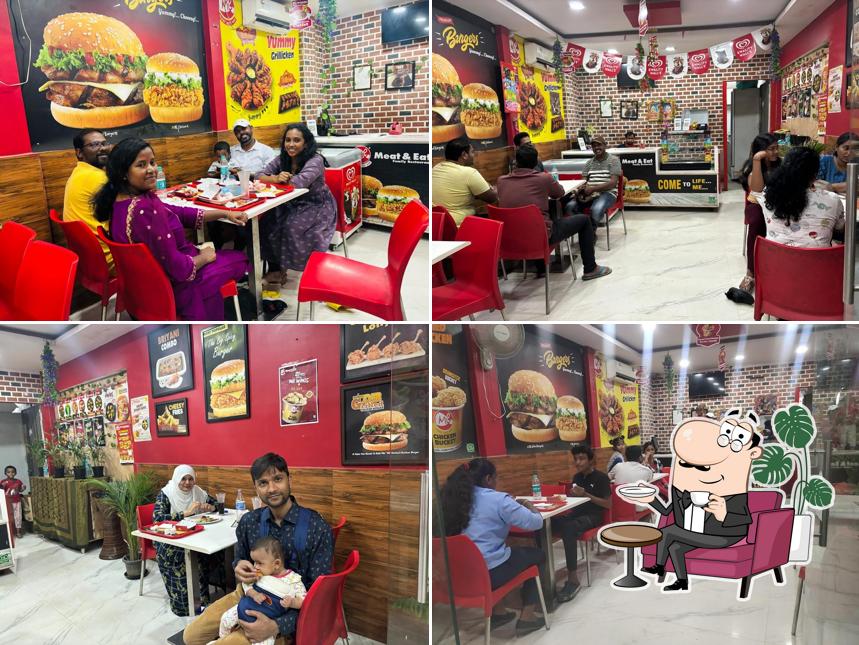 The interior of Meat and Eat