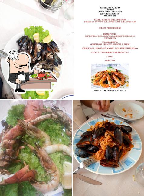 Assaggia i sapori della cucina di mare a La botte