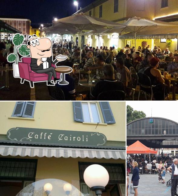 Gli interni di Caffé Cairoli