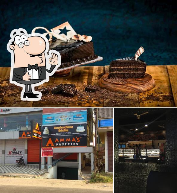 Look at the pic of Amma's Pastries