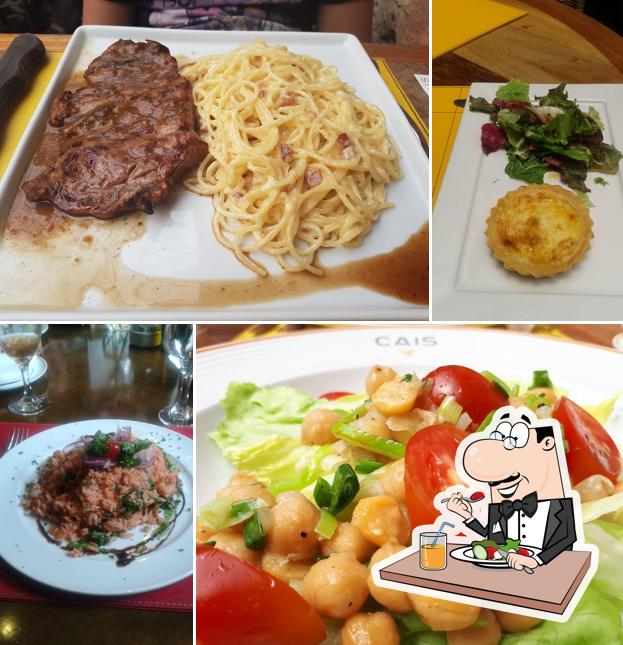 Comida em Cais do Oriente