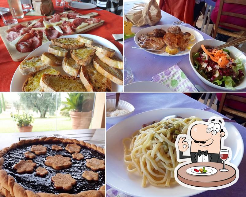 Cibo al Agriturismo Casa degli Ulivi