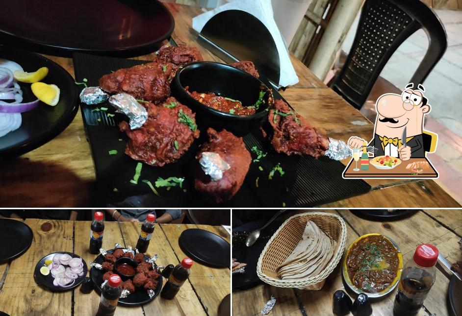 Food at Gam thi desi chula chicken