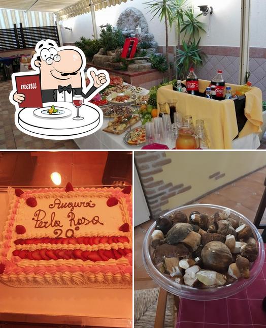 Platti al Ristorante Pizzeria La Perla Rosa