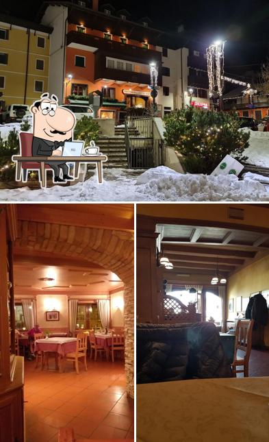 La interni e esterno del ristorante