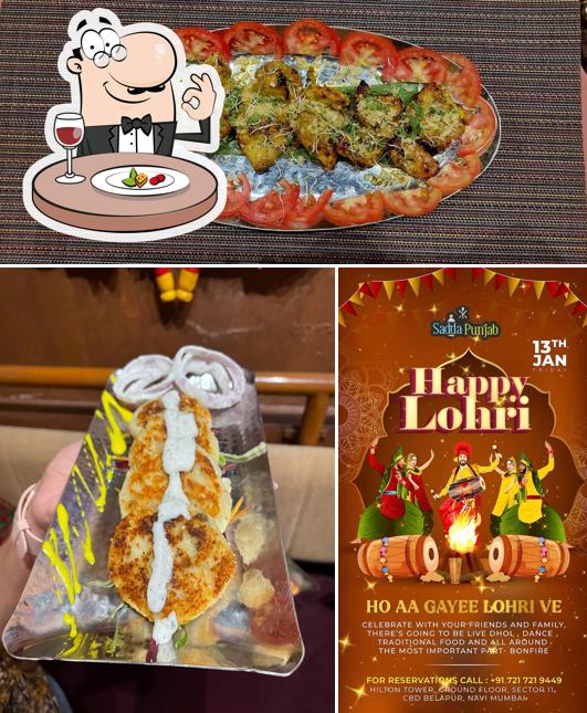 Food at Sadda Punjab Best punjabi restaurant in navi mumbai