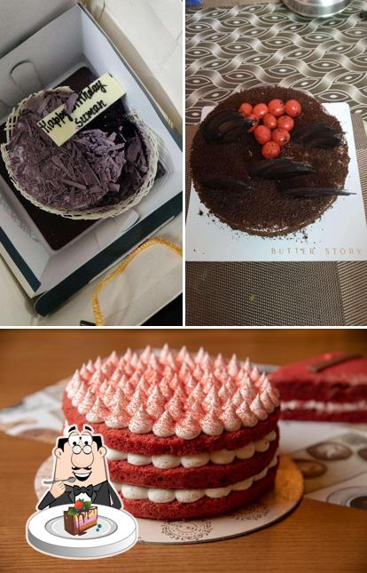 Chocolate cake at Butter Story