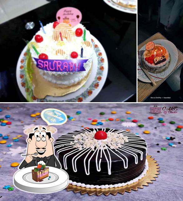 Chocolate cake at Cake 'O' Clocks