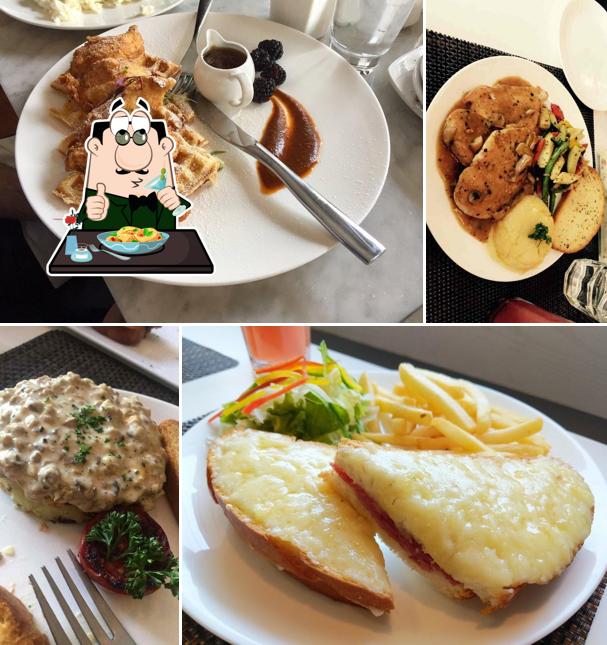 Meals at The Blue Door Cafe