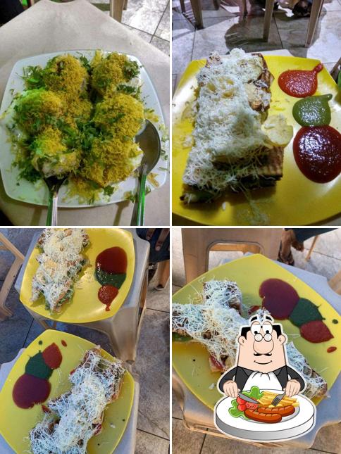 Health Juice and Fast Food