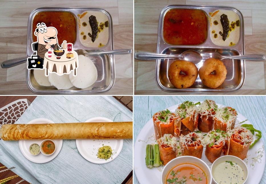 Food at Lokmanya's South Indian Cafe