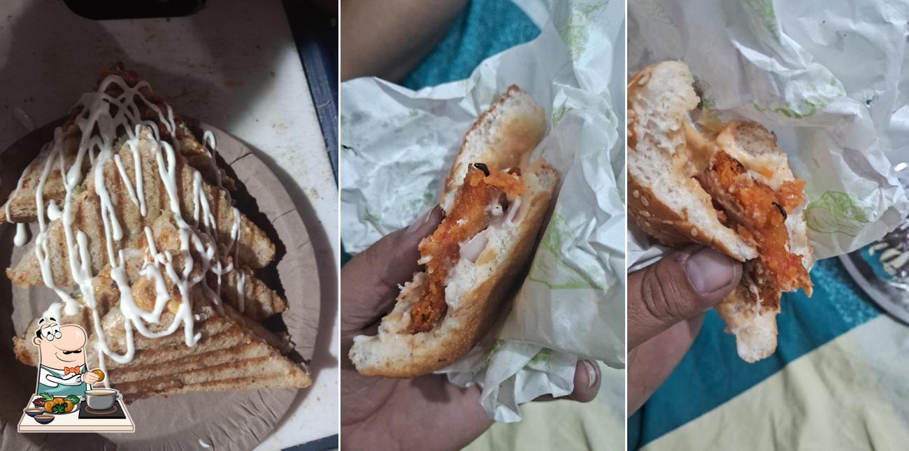 Falafel at Krispy creamy pizza & burger point