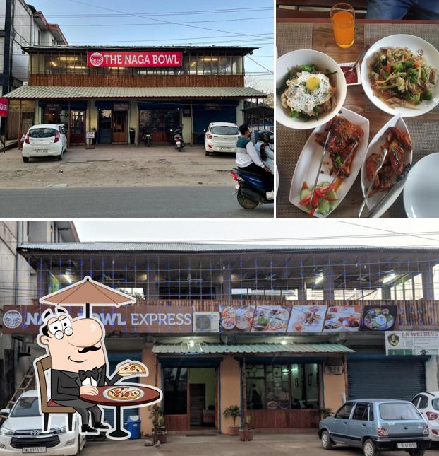 The exterior of Naga Bowl Express