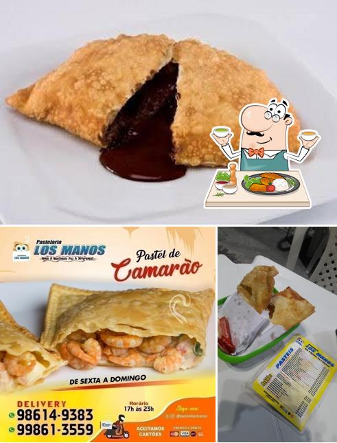 Platos en Pastelaria Los Manos