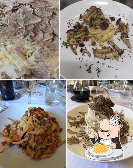 Spaghetti alla carbonara al Ristorante Circolo Gastronomico Il Saraceno