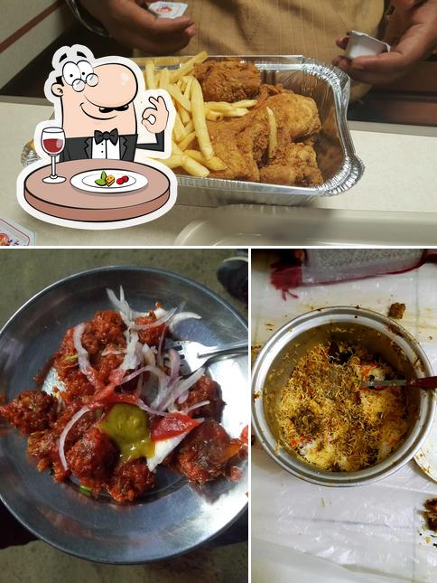 Food at Uncle Manchurian House