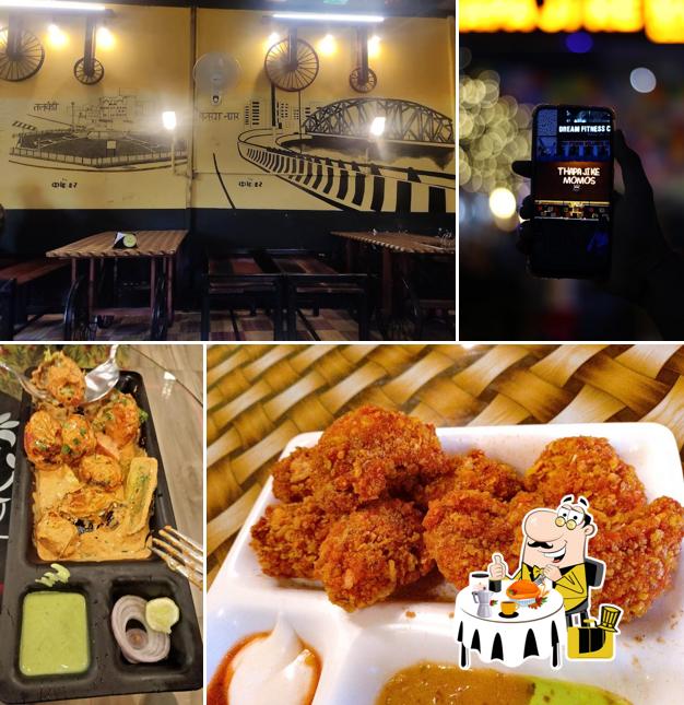 Food at Thapa Ji Ke Momos