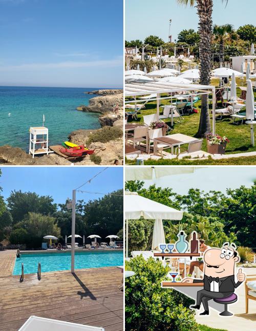 Gli interni di La Perla Nera