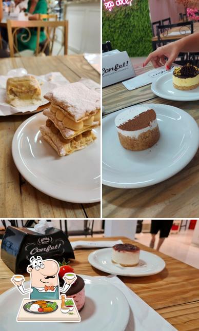 Comida em Confet Doceria & Cafeteria