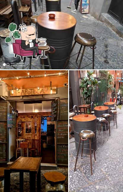 Siediti a un tavolo di Apoteca Winebar