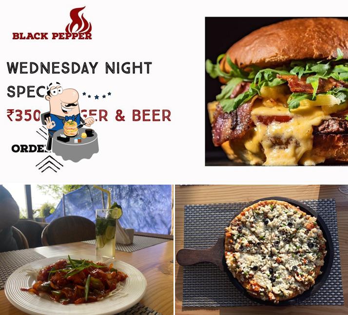 The picture of Black Pepper’s food and interior