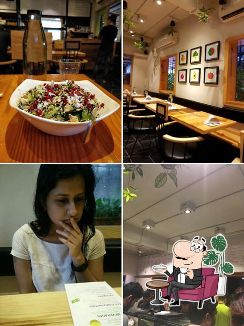 The interior of Bombay Salad Co