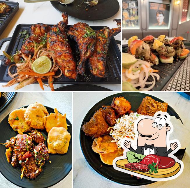 Pick meat dishes at Desi Lane BT College