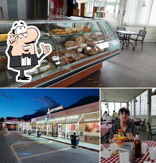 La foto di interni e esterno da Autogrill Frascineto Est