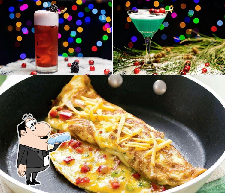 Take a look at the image showing drink and food at DEY'S CAFE