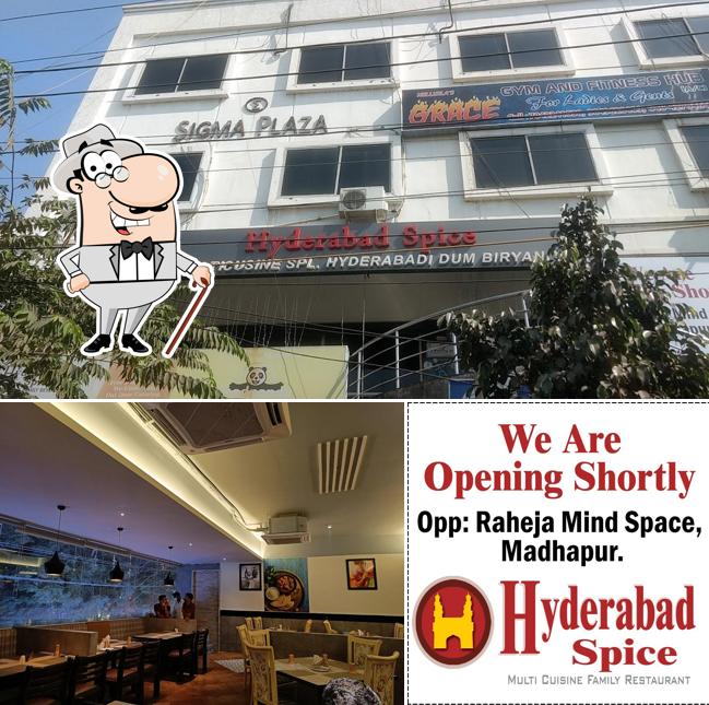 Check out how Hyderabad Spice looks outside