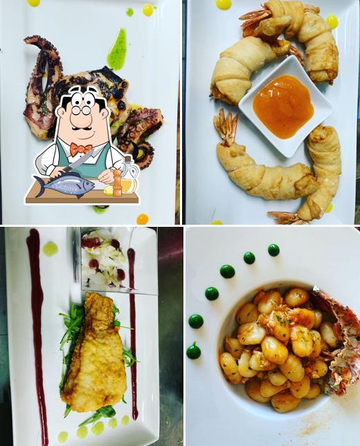 Salmone grigliato al Marantura Scardace