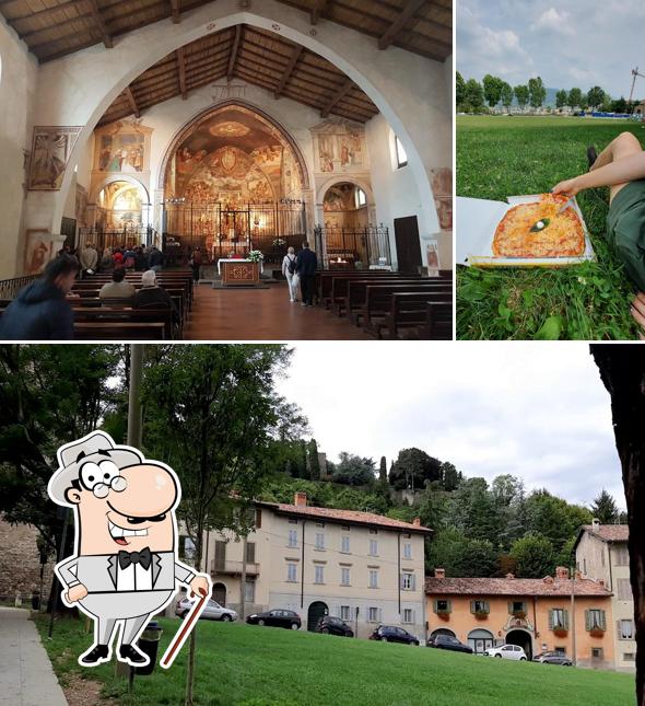 Gli esterni di Pizza alla Fara