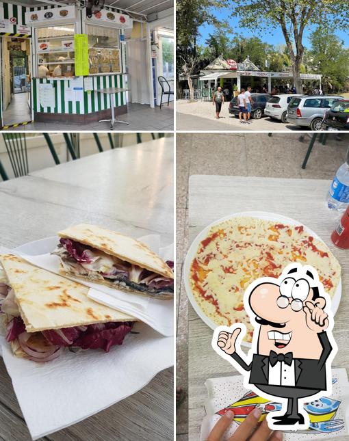 Gli interni di Piadineria Chiosco Fattori